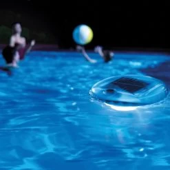 Lampe Solaire Flottante à LED Intex Pour Piscine -Bestway Magasin 28695 lampe solaire multicolore