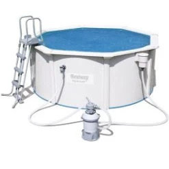 Bâche à Bulles Bestway Ronde 4,55 M Pour Piscine Hydrium De 4,66 M