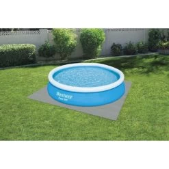 Lot De 9 Tapis De Sol 50x50cm Gris à Assembler Pour Piscine Bestway -Bestway Magasin 58639 9 tapis sol gris assembler piscine bestway ambiance