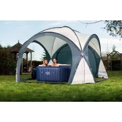 Abri Pour Spa Gonflable Bestway Lay-z Dôme -Bestway Magasin abri spa gonflabe lay z bestway 58460 ambiance2 1