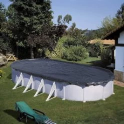 Bâche De Protection Pour Piscines GRE 120 G/m² - 730 X 375 Cm