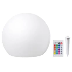 Boule Lumineuse LED Solaire Ubbink Multibright Solar Float - 30 Cm