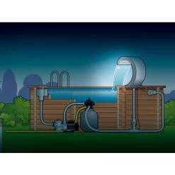 Cascade Pour Piscine Ubbink Mamba Acryl-LED -Bestway Magasin cascade mamba acryl led ubbink sch ma2 piscine