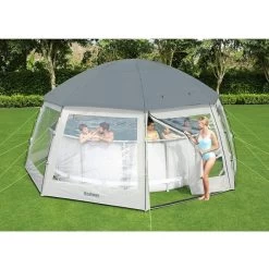 Dôme De Protection Pour Piscine Hors Sol Ronde Bestway