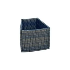Entourage Rotin Pour Spa Bestway Lay-Z-Spa Ø 200 Cm - Gris Anthracite -Bestway Magasin habillage de spa rond bestway 4 pieces 17417 3 1