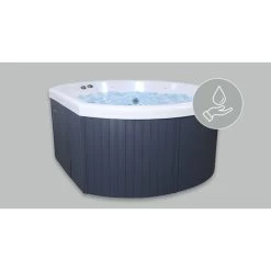 Spa Acrylique NetSpa Halfmoon 4 Personnes -Bestway Magasin halfmoon point 03