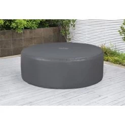 Couverture Thermique Pour Spa Rond Bestway Ø 196 X H 71 Cm -Bestway Magasin housse thermique ronde energysense 196 m x 71 cm pour spa gonflable lay z spa 1