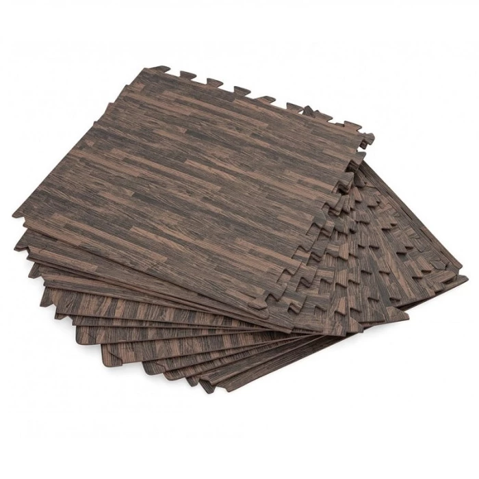 Tapis Effet Bois Pour Spa Et Piscine Bestway 3m² - 12 Dalles 1 Tapis Effet Bois Pour Spa Et Piscine Bestway 3m² - 12 Dalles