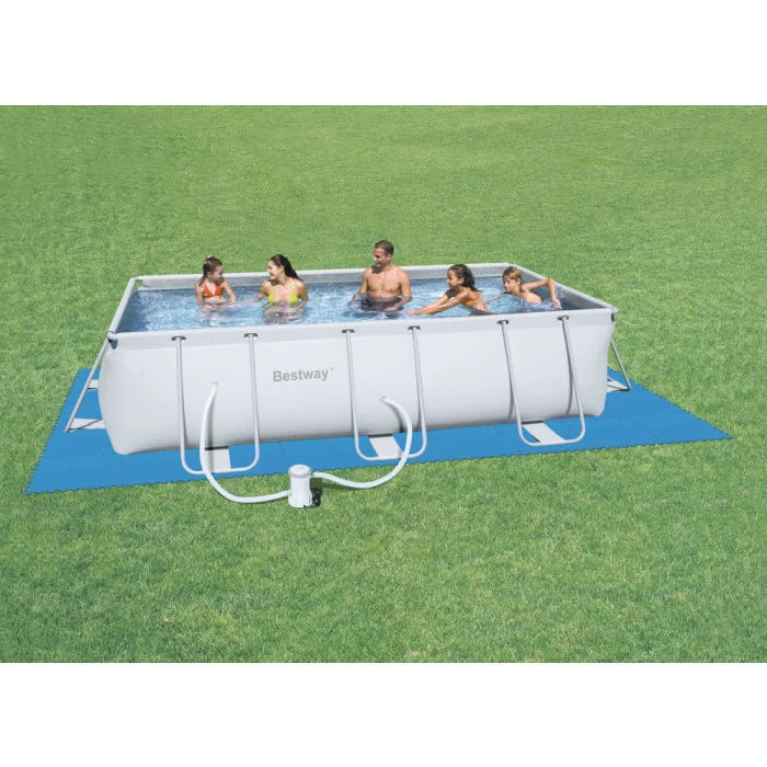 Lot De 9 Tapis De Sol Pour Piscine Ou Spa Bestway 50 X 50 Cm 7 Lot De 9 Tapis De Sol Pour Piscine Ou Spa Bestway 50 X 50 Cm – Image 7