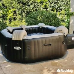 Spa Gonflable Intex PureSpa Carbone 6 Places -Bestway Magasin spa carbone intex raviday 1