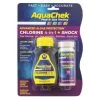 Bandelettes D'analyse Piscine Aquachek Chlorine 4 En 1 + Shock AquaChek - 50 Chlore Et 10 Shock